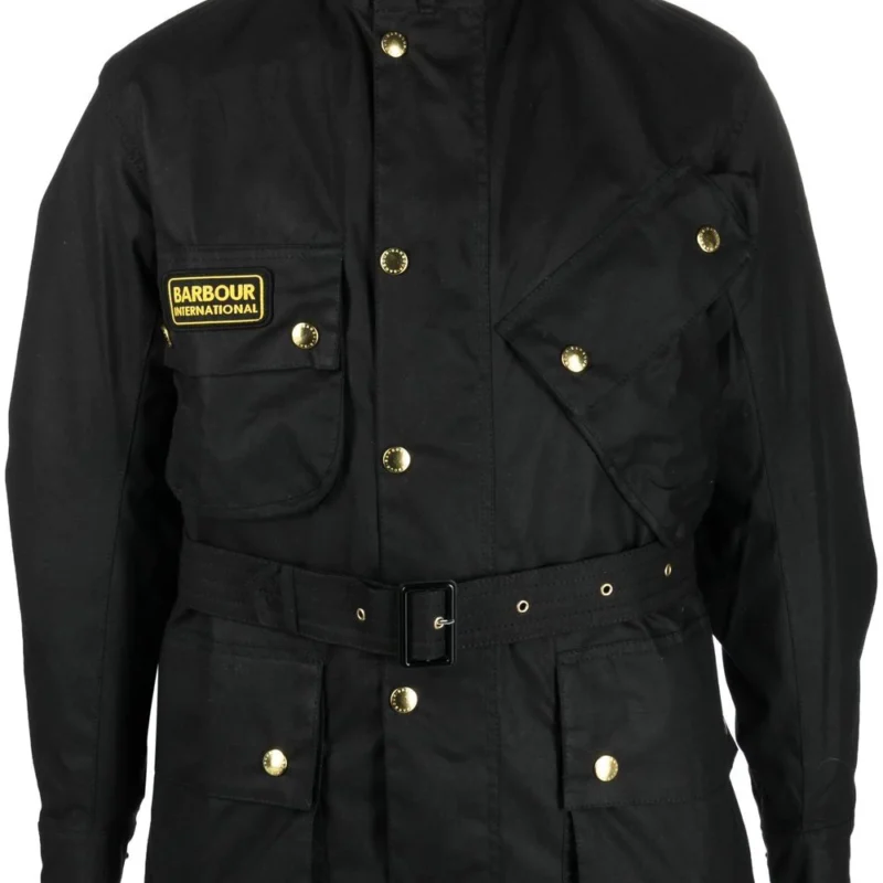 Barbour International black