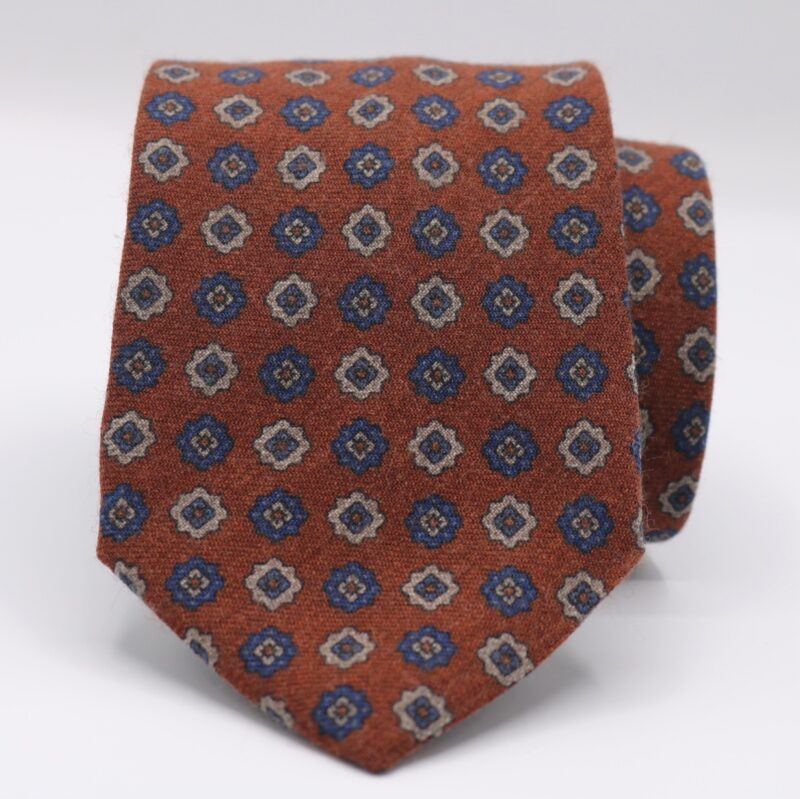 Corbata de lana geometricos