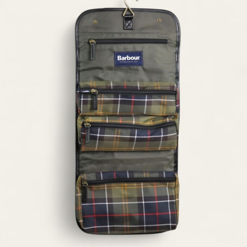 Neceser Barbour con colgador