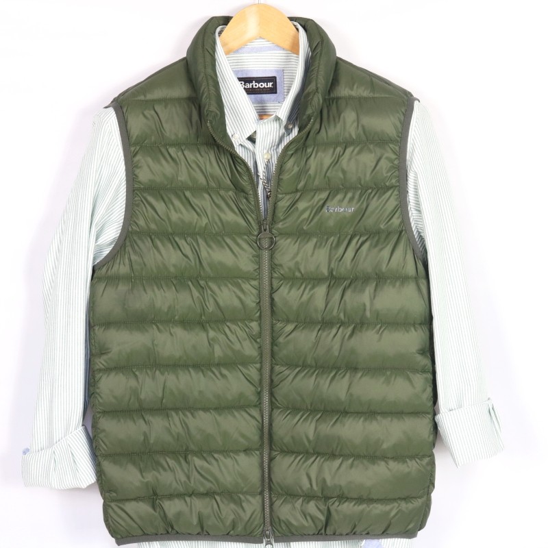 Chaquetón sin mangas Barbour verde