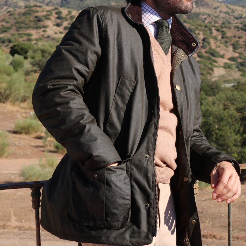 Chaquetón Barbour encerado Hereford