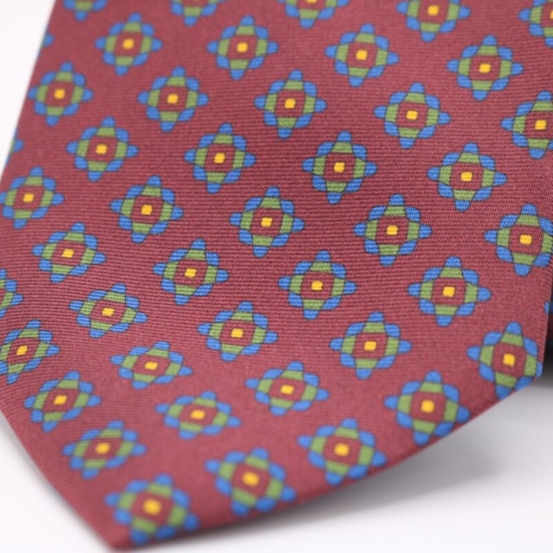 Corbata seda "Brunello" grana - Imagen 2