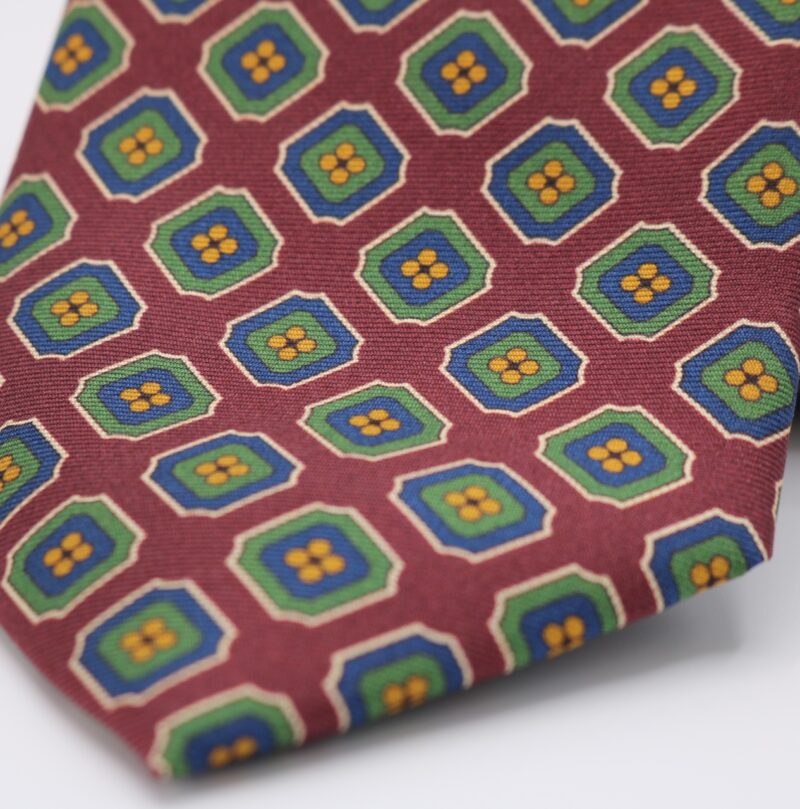 Corbata seda "Byron" grana - Imagen 2