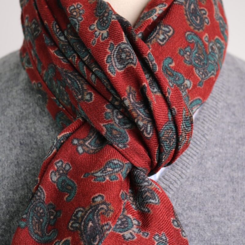 Fular "Paisley" teja