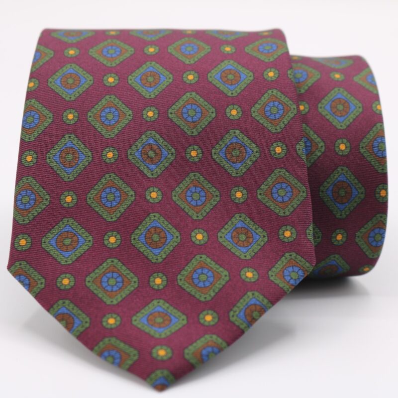 Corbata seda "Phoenix" grana