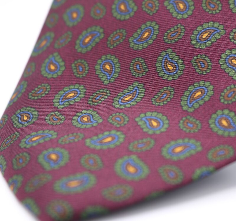 Corbata seda "Simone" grana - Imagen 2