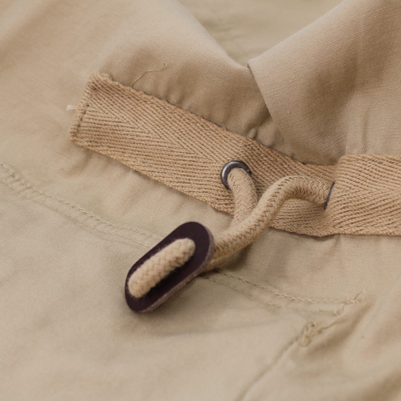 Parka algodón camel - Imagen 2