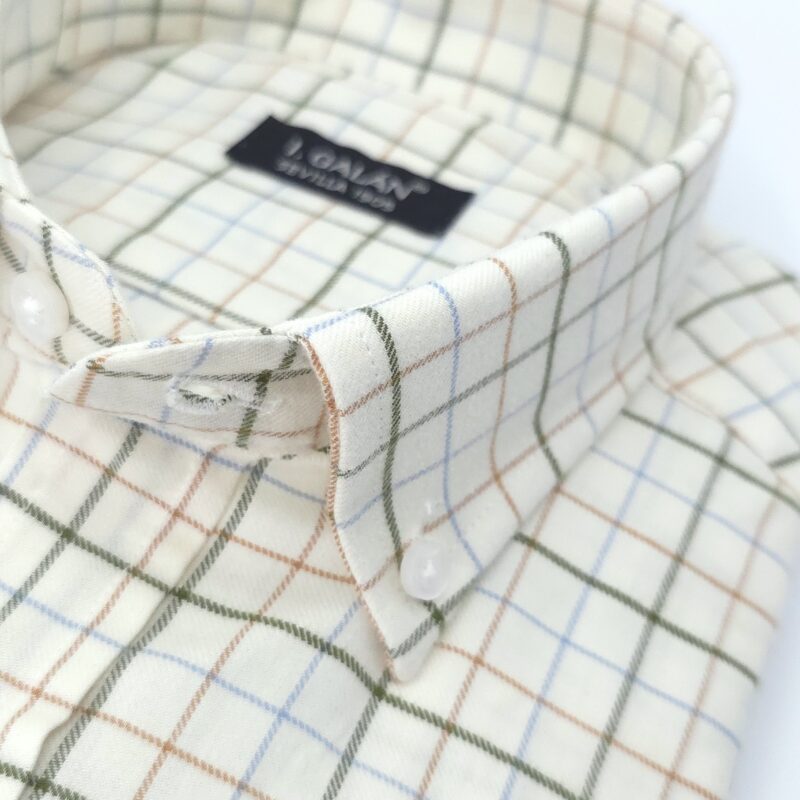 Camisa cuadros «Toscana»