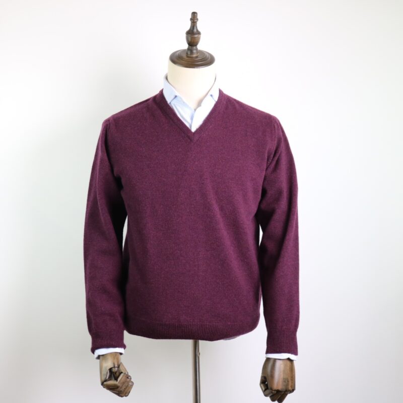 Jersy lambswool Blackgrape