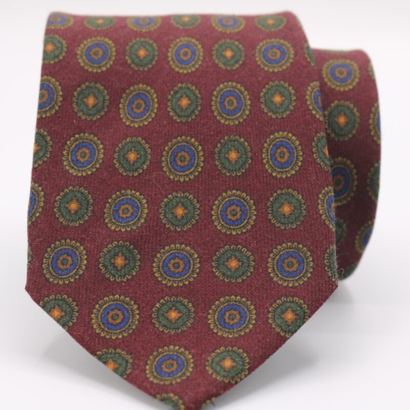 Corbata lana "Argos" grana