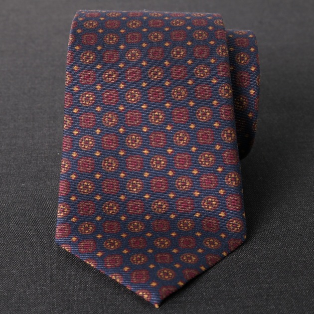 Corbata seda "Santori" azul