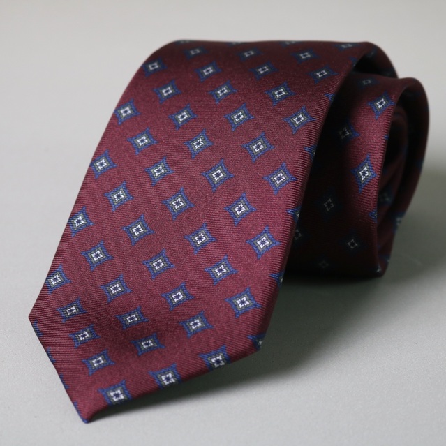 Corbata seda "Marcello" grana